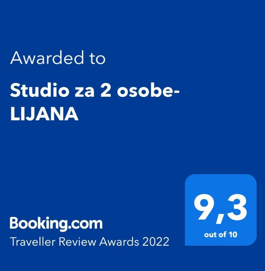 Studio Za 2 Osobe- Lijana Tučepi Kültér fotó